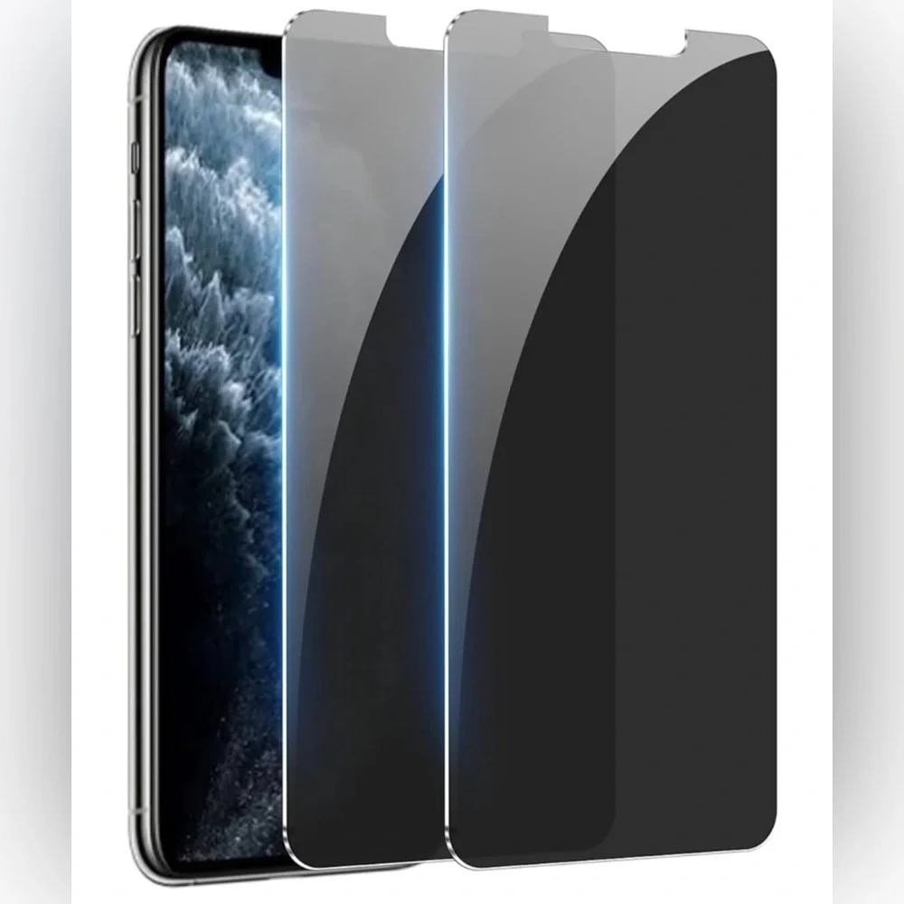 PEHAEL | NWT 2 Pack Privacy Screen Protector for iPhone 6.5” | Tempered Glass
